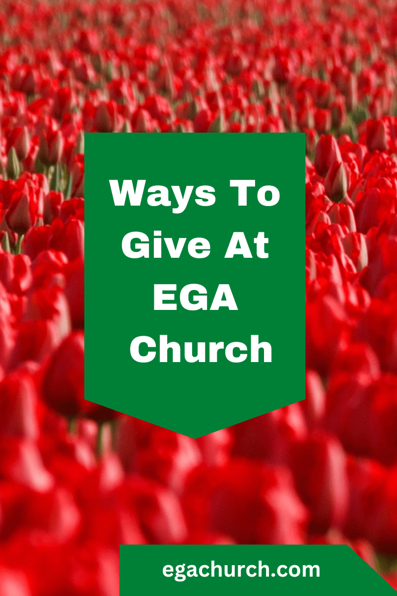 Donations at EGA Church in Edmonton